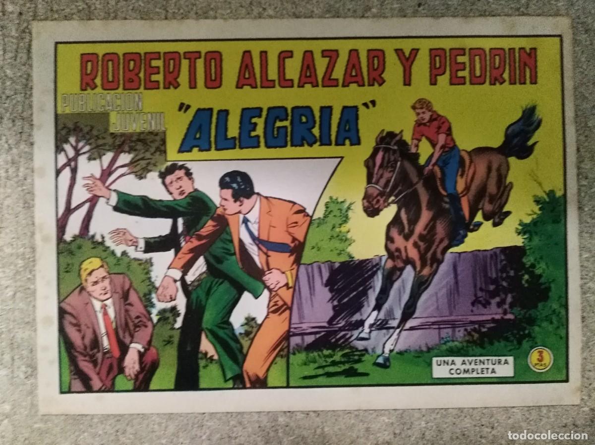 Tebeos: Roberto Alcazar y Pedrin 981.Alegria.Editorial Valenciana