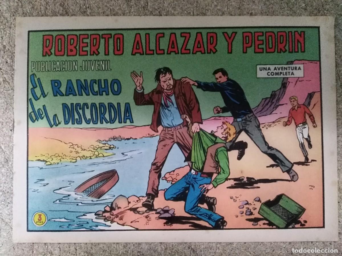 Tebeos: Roberto Alcazar y Pedrin 995.El rancho de la discordia.Editorial Valenciana