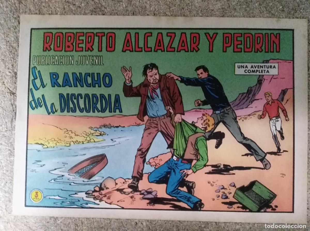 Tebeos: Roberto Alcazar y Pedrin 995.El rancho de la discordia.Editorial Valenciana
