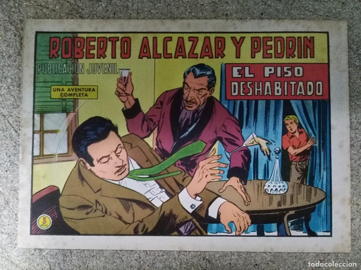 Tebeos: Roberto Alcazar y Pedrin 988.El piso deshabitado.Editorial Valenciana