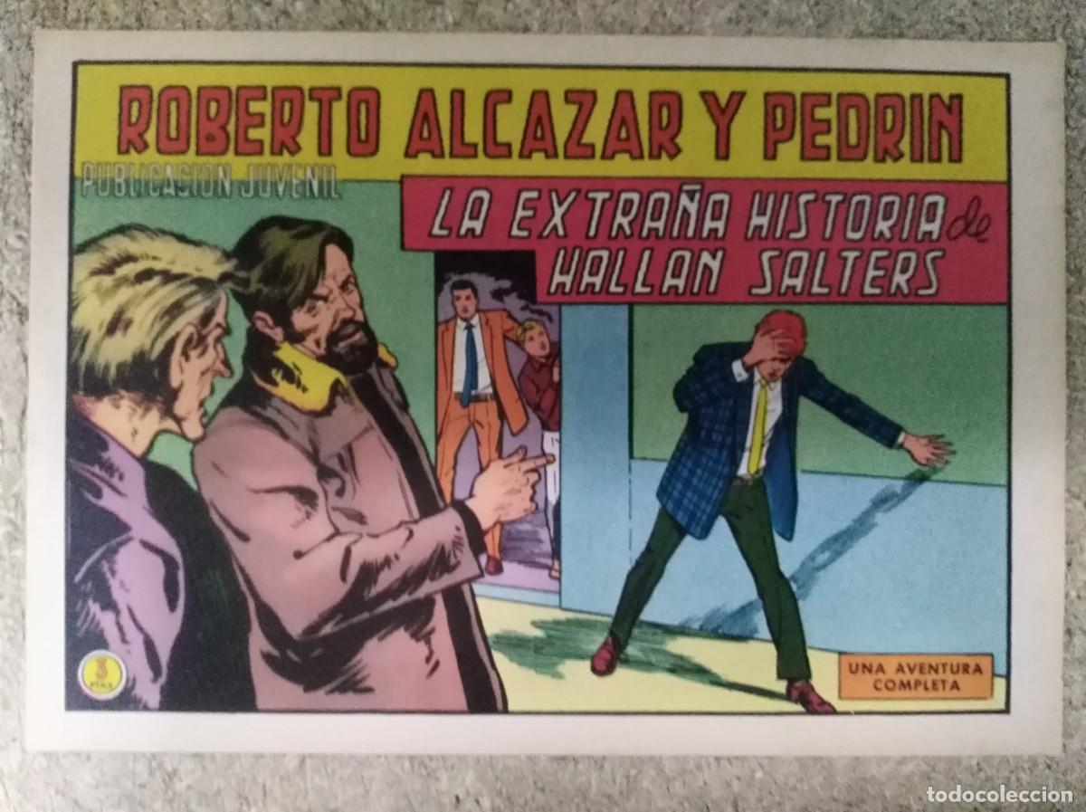 Tebeos: Roberto Alcazar y Pedrin 954.La Extra&ntilde;a Historia de Hallan Salters.Editorial Valenciana