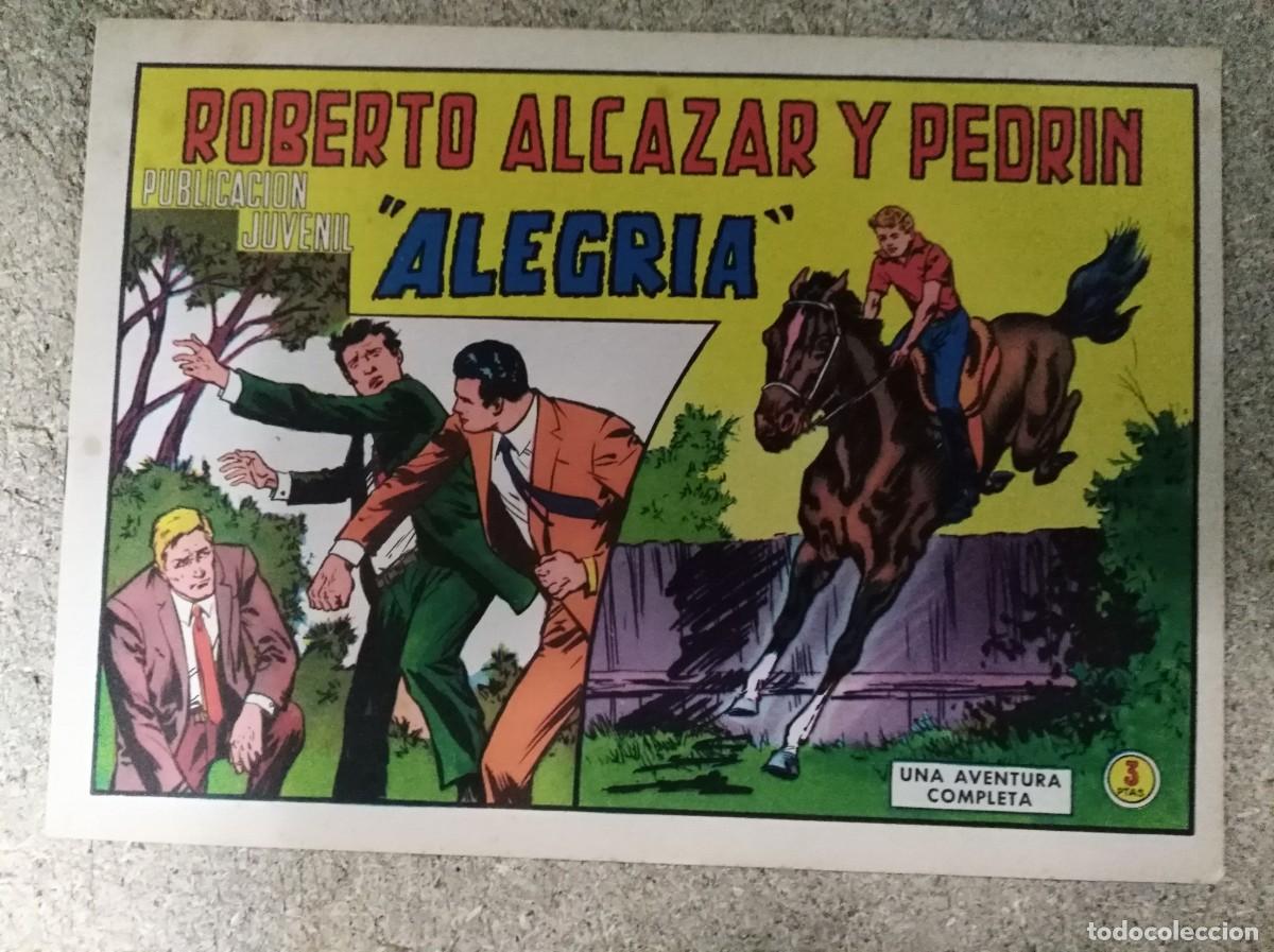 Tebeos: Roberto Alcazar y Pedrin 981.Alegria.Editorial Valenciana