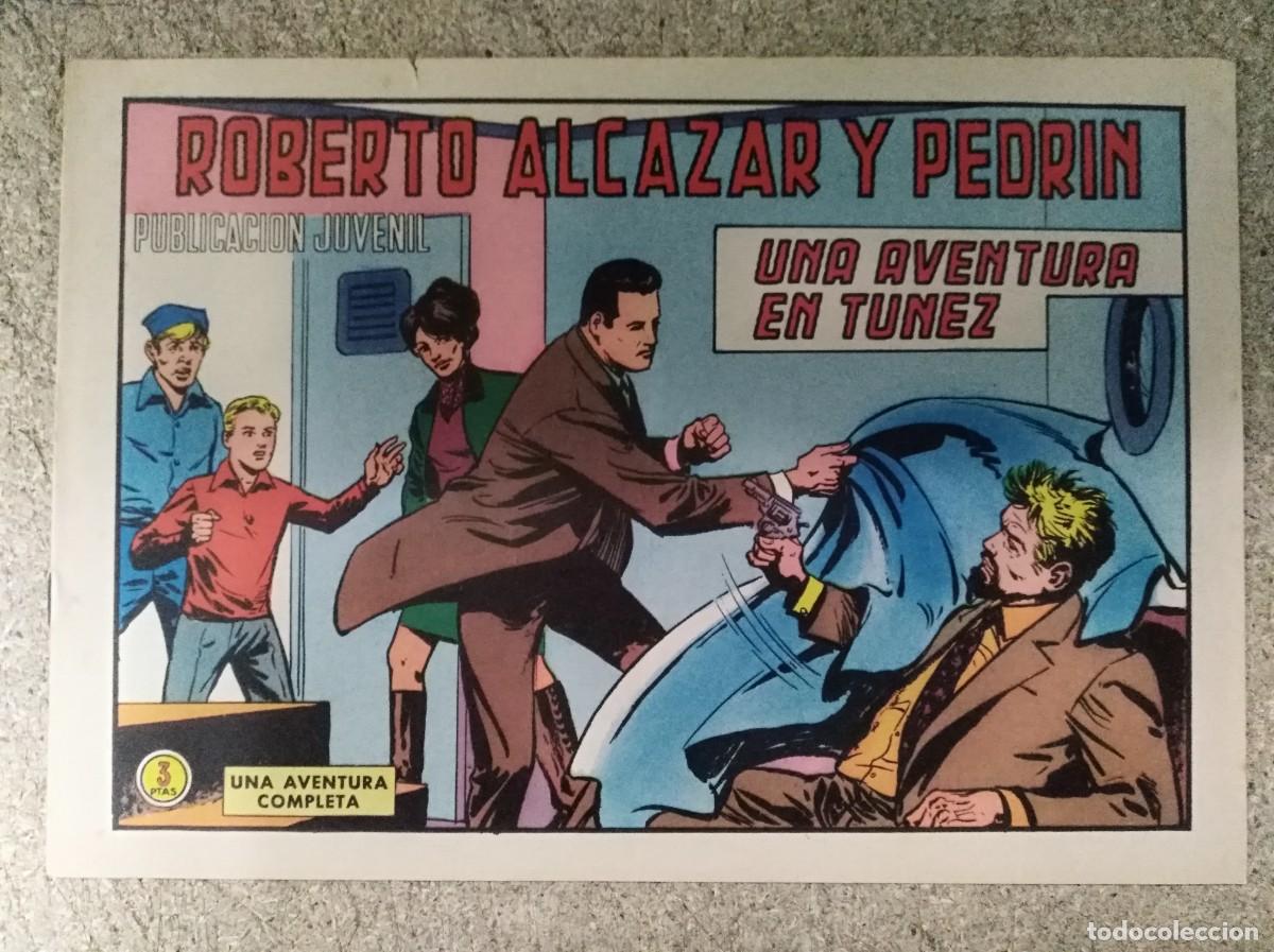 Tebeos: Roberto Alcazar y Pedrin 1080.Una aventura en Tunez.Editorial Valenciana