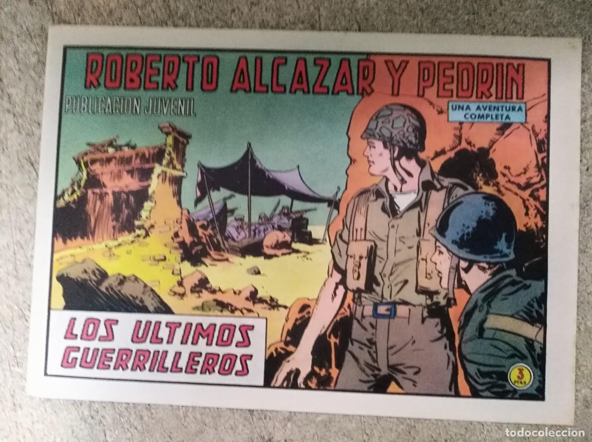 Tebeos: Roberto Alcazar y Pedrin 1092.Los ultimos guerrilleros.Editorial Valenciana