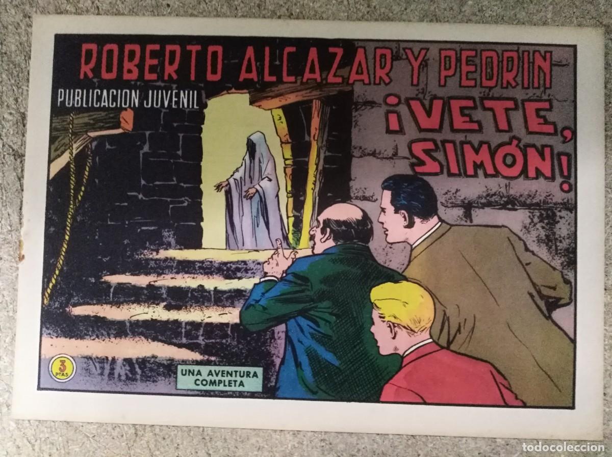Tebeos: Roberto Alcazar y Pedrin 1048.Vete Simon.Editorial Valenciana