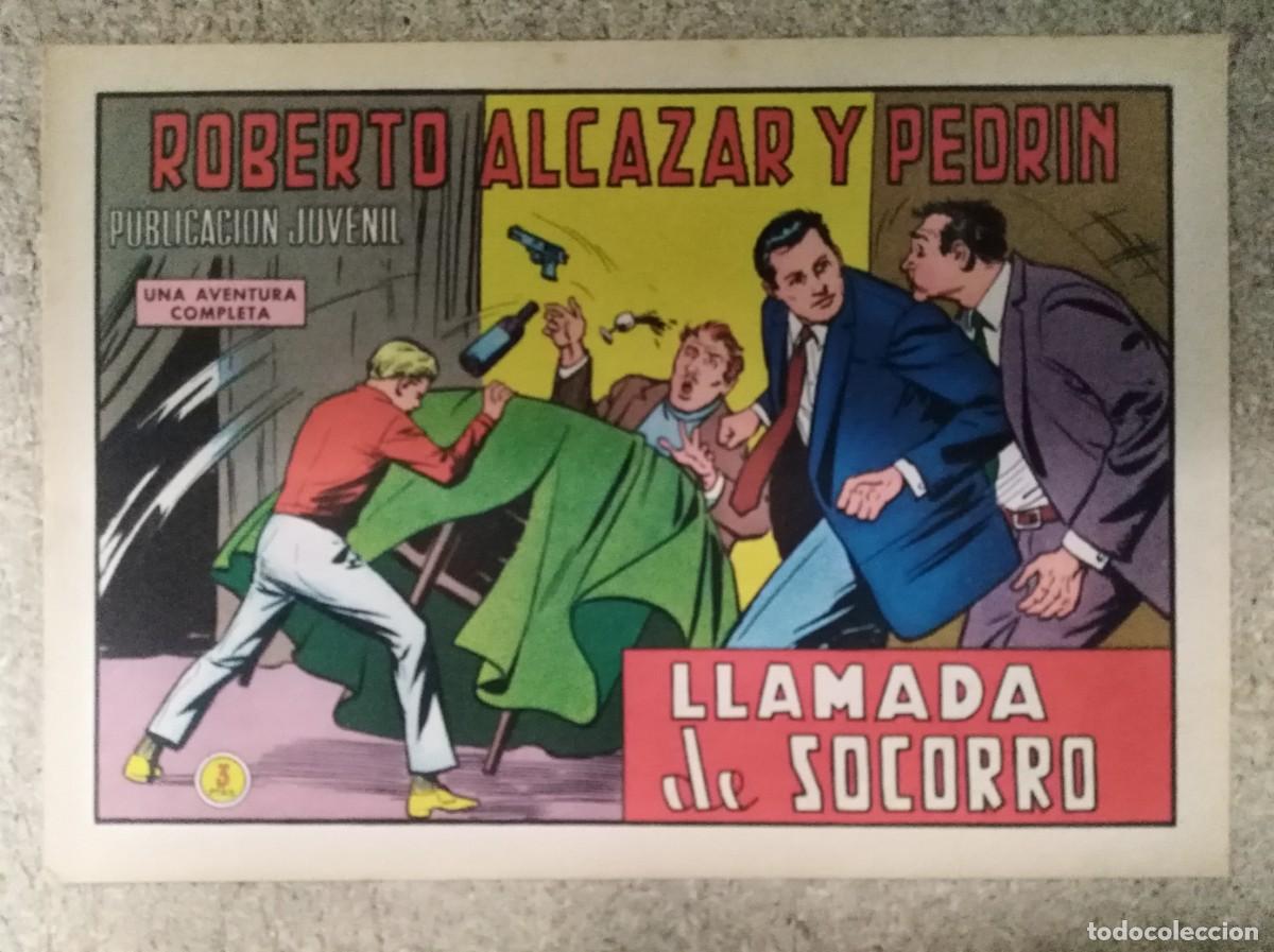 Tebeos: Roberto Alcazar y Pedrin 1000.Llamada de socorro.Editorial Valenciana