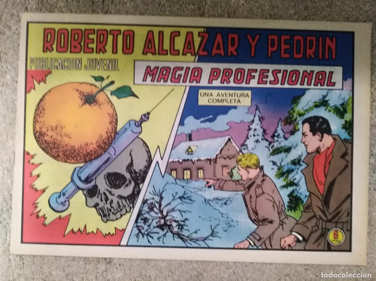 Tebeos: Roberto Alcazar y Pedrin 1204.Magia profesional.Editorial Valenciana
