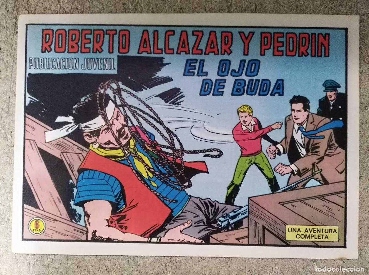 Tebeos: Roberto Alcazar y Pedrin 1206.El Ojo de Buda.Editorial Valenciana