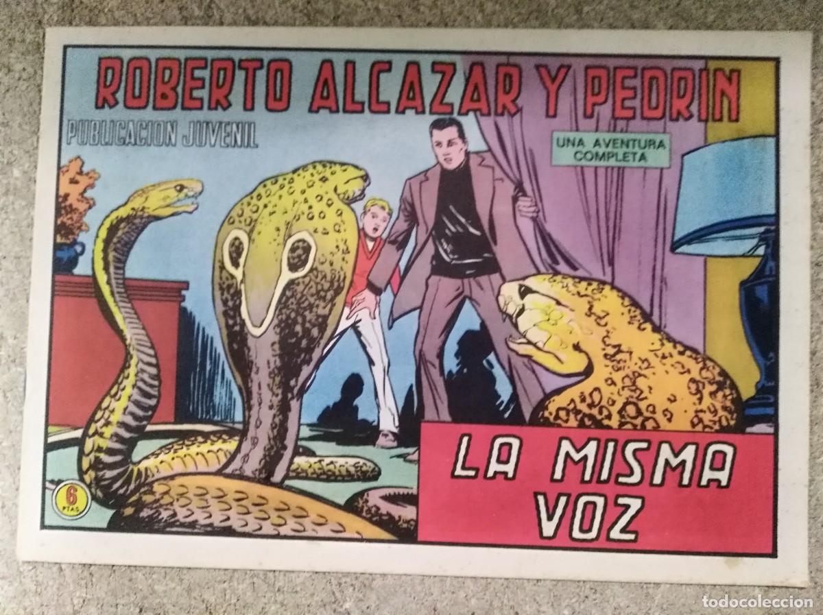Tebeos: Roberto Alcazar y Pedrin 1212.La misma voz.Editorial Valenciana