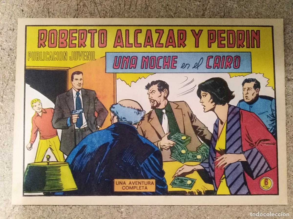 Tebeos: Roberto Alcazar y Pedrin 1218.Una noche en el Cairo.Editorial Valenciana