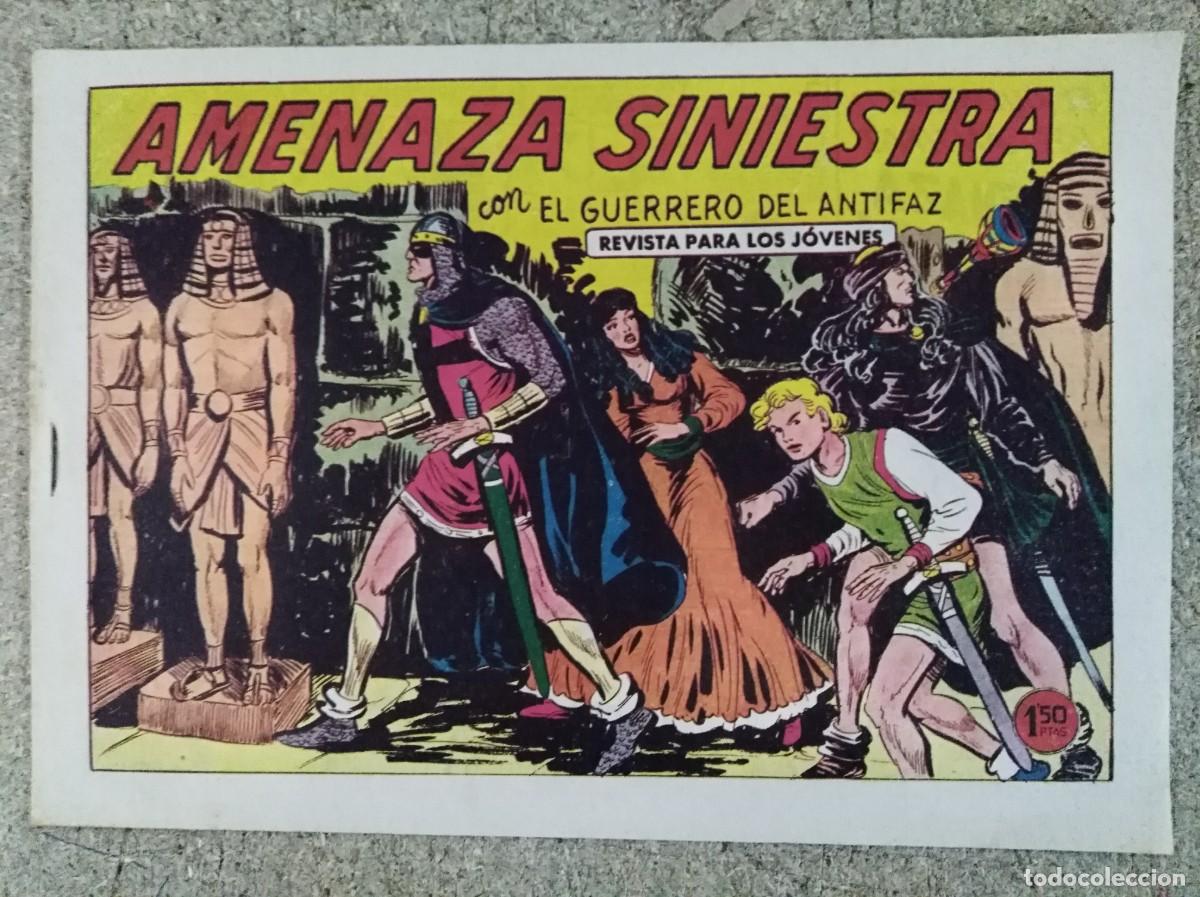 Tebeos: El Guerrero del Antifaz 361.Amenaza siniestra.Editorial Valenciana