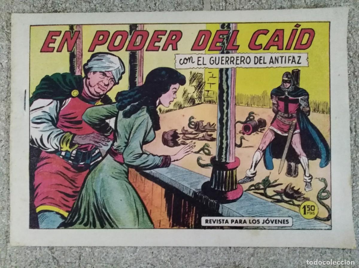 Tebeos: El Guerrero del Antifaz 357.En poder del Caid.Editorial Valenciana