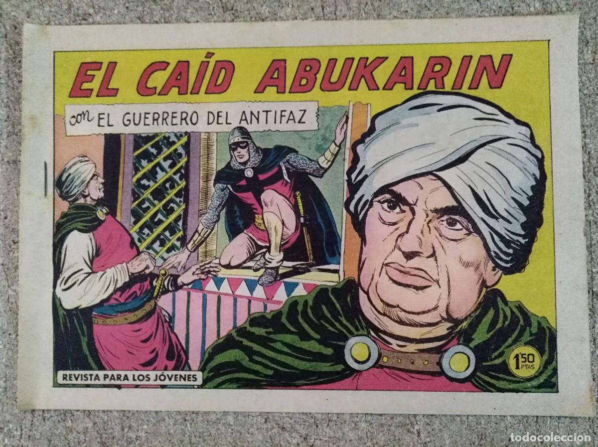 Tebeos: El Guerrero del Antifaz 356.El Caid Abukarin.Editorial Valenciana