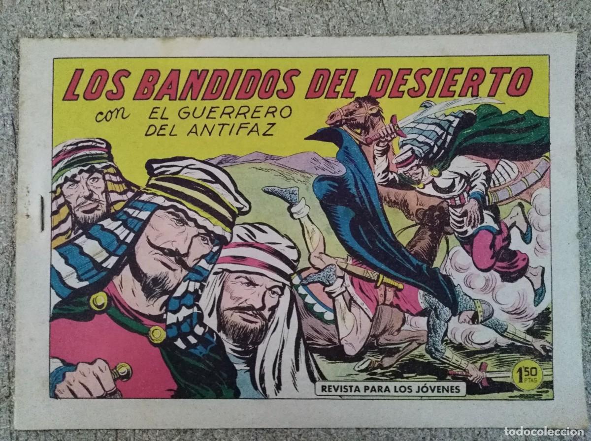 Tebeos: El Guerrero del Antifaz 355.Los bandidos del desierto.Editorial Valenciana