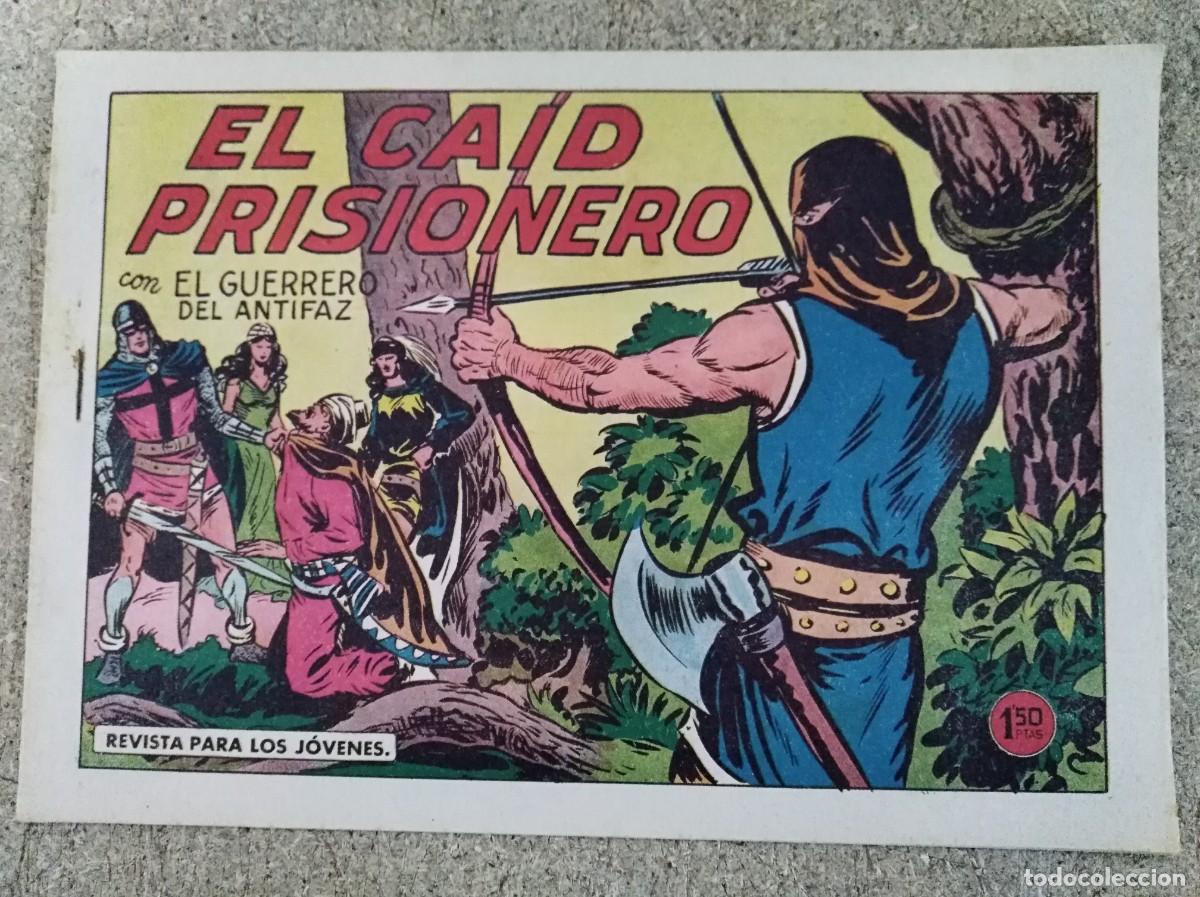 Tebeos: El Guerrero del Antifaz 351.El Caid prisionero.Editorial Valenciana