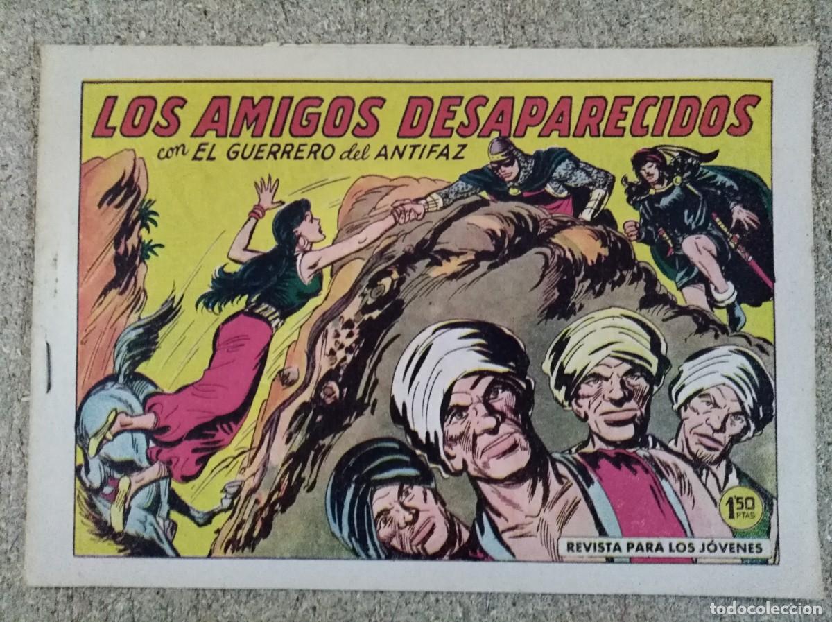 Tebeos: El Guerrero del Antifaz 345.Los amigos desaparecidos.Editorial Valenciana