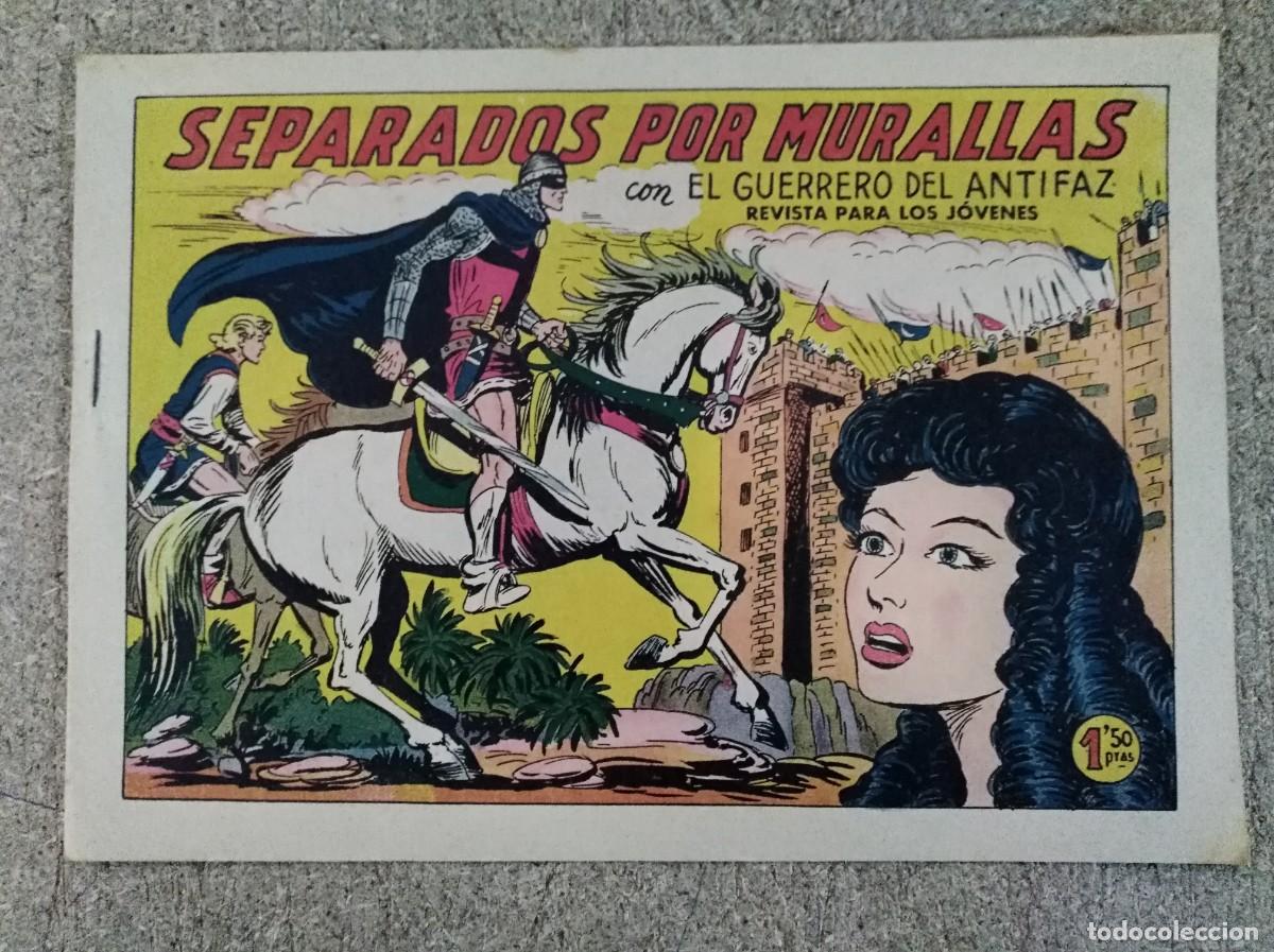 Tebeos: El Guerrero del Antifaz 340.Separados por murallas.Editorial Valenciana