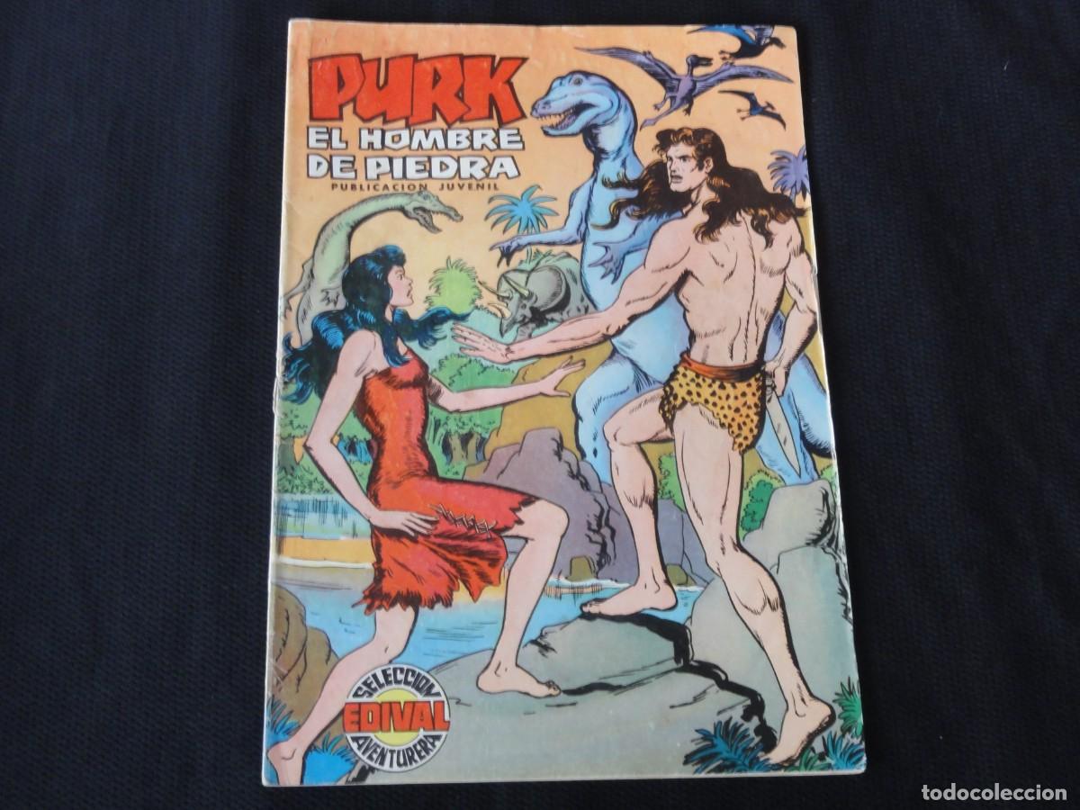 Tebeos: PURK EL HOMBRE DE PIEDRA. N&ordm; 1. EDITORIAL VALENCIANA. 1974-1976. C-46