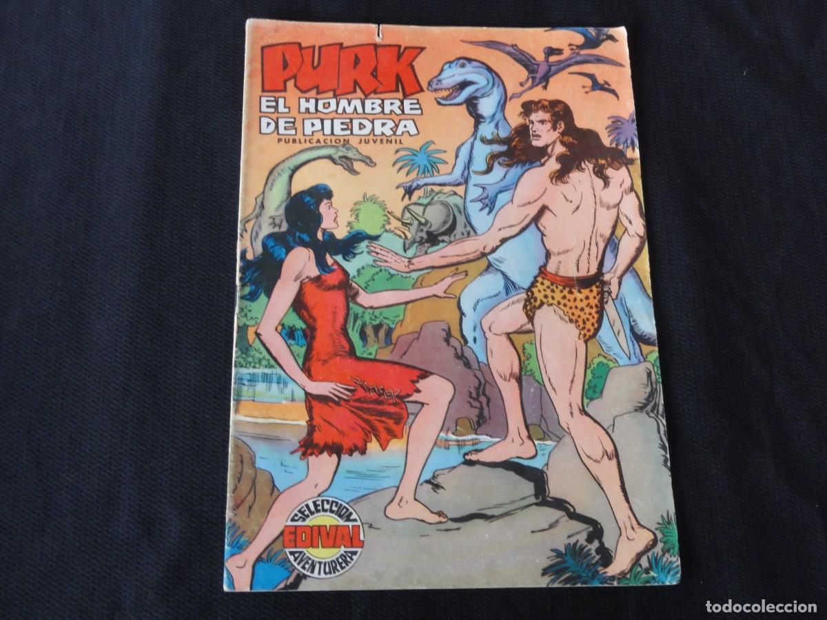 Tebeos: PURK EL HOMBRE DE PIEDRA. N&ordm; 1. EDITORIAL VALENCIANA. 1974-1976. C-46