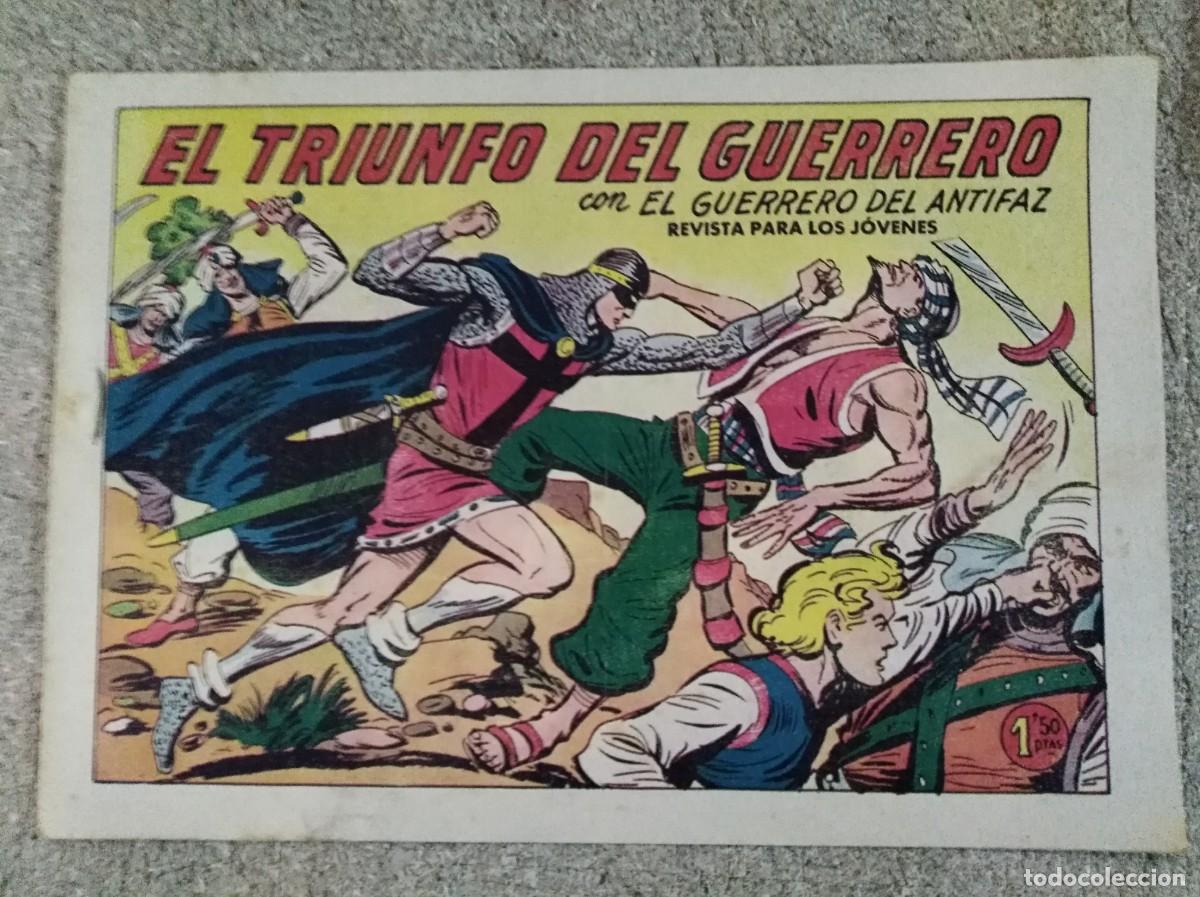 Tebeos: El Guerrero del Antifaz 339.El triunfo del Guerrero.Editorial Valenciana