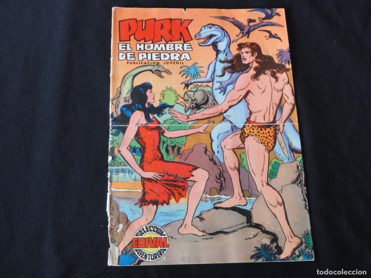 Tebeos: PURK EL HOMBRE DE PIEDRA. N&ordm; 1. EDITORIAL VALENCIANA. 1974-1976. C-46
