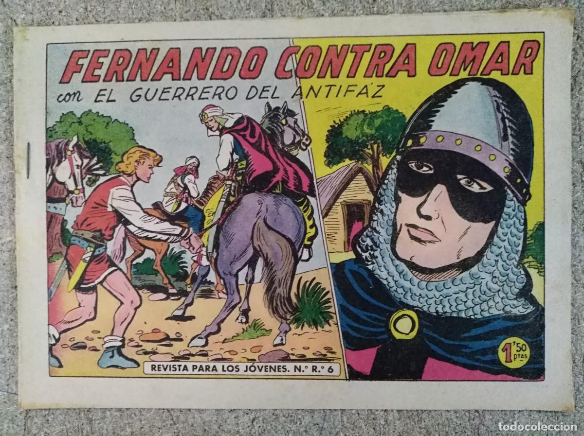 Tebeos: El Guerrero del Antifaz 332.Fernando contra Omar.Editorial Valenciana