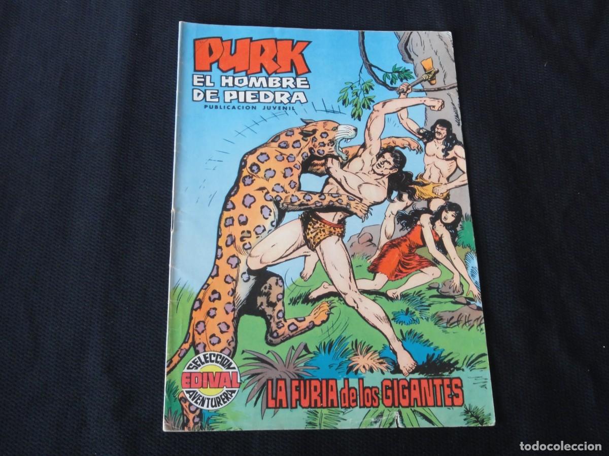 Tebeos: PURK EL HOMBRE DE PIEDRA. N&ordm; 2. EDITORIAL VALENCIANA. 1974-1976. C-46