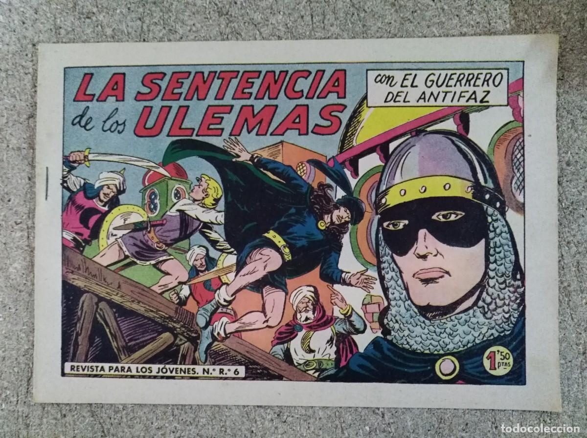 Tebeos: El Guerrero del Antifaz 333.La sentencia de los Ulemas.Editorial Valenciana