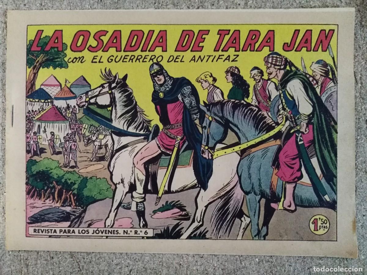 Tebeos: El Guerrero del Antifaz 334.La Osadia de Tara Jan.Editorial Valenciana