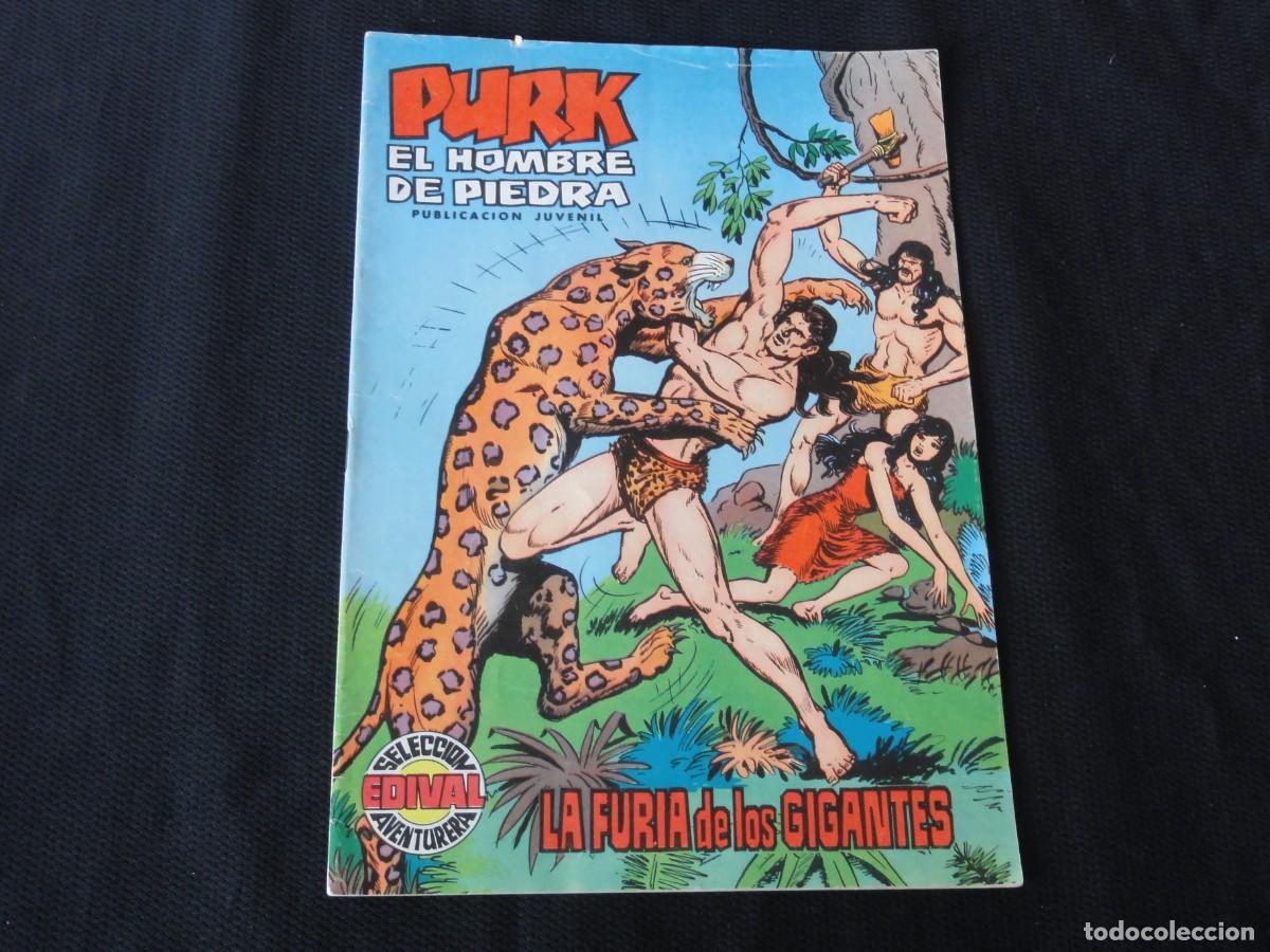 Tebeos: PURK EL HOMBRE DE PIEDRA. N&ordm; 2. EDITORIAL VALENCIANA. 1974-1976. C-46