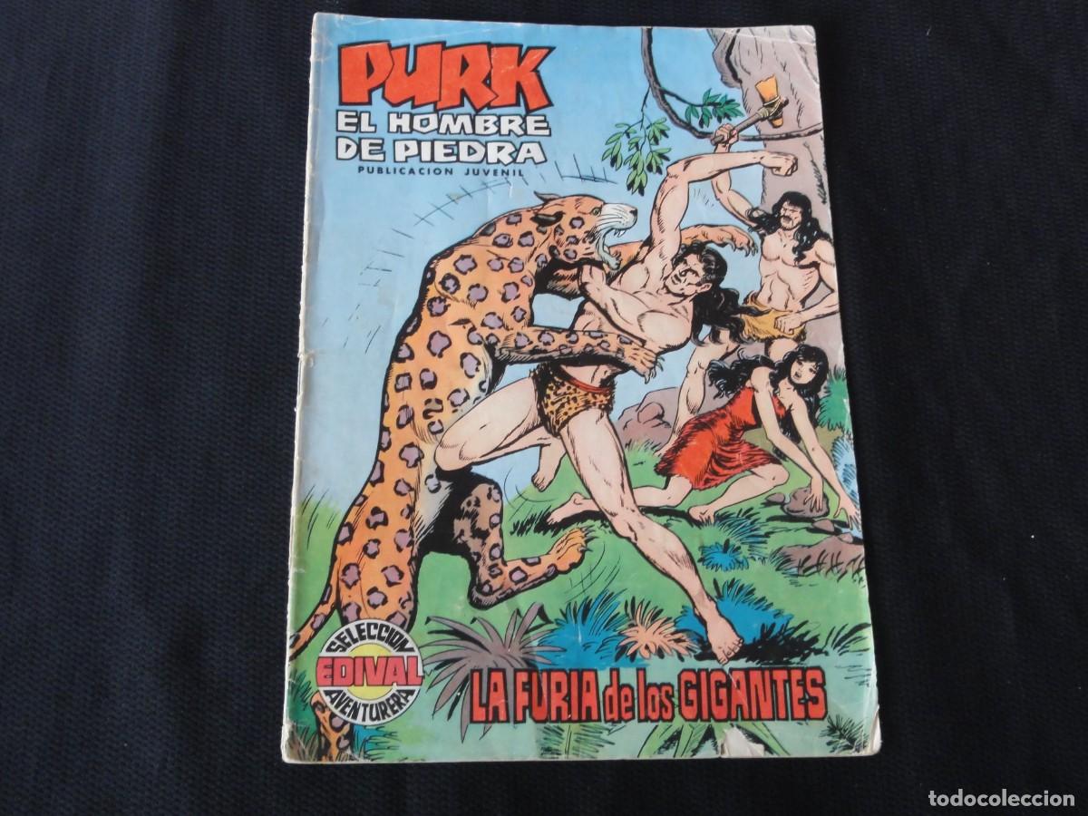 Tebeos: PURK EL HOMBRE DE PIEDRA. N&ordm; 2. EDITORIAL VALENCIANA. 1974-1976. C-46