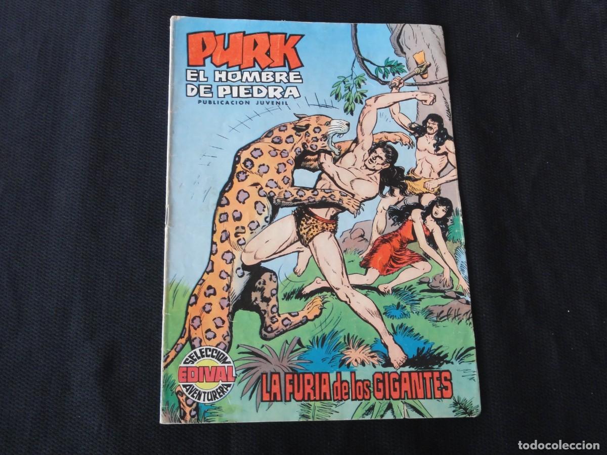 Tebeos: PURK EL HOMBRE DE PIEDRA. N&ordm; 2. EDITORIAL VALENCIANA. 1974-1976. C-46