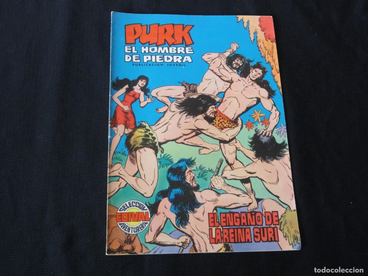 Tebeos: PURK EL HOMBRE DE PIEDRA. N&ordm; 3. EDITORIAL VALENCIANA. 1974-1976. C-46