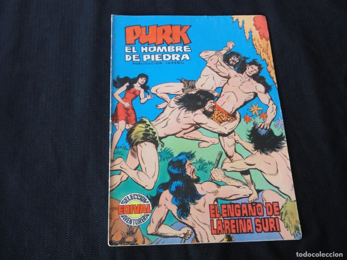 Tebeos: PURK EL HOMBRE DE PIEDRA. N&ordm; 3. EDITORIAL VALENCIANA. 1974-1976. C-46