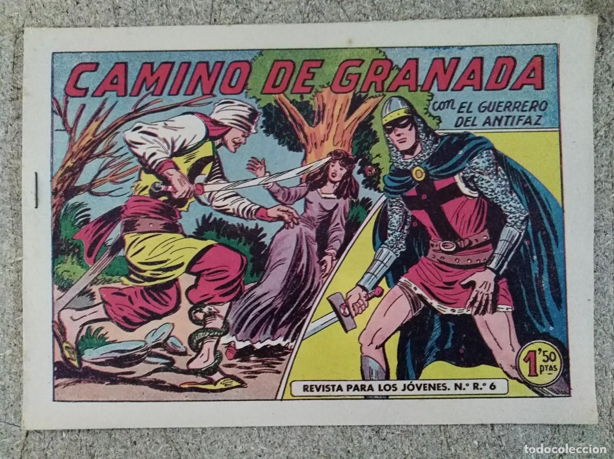 Tebeos: El Guerrero del Antifaz 326.Camino de Granada.Editorial Valenciana