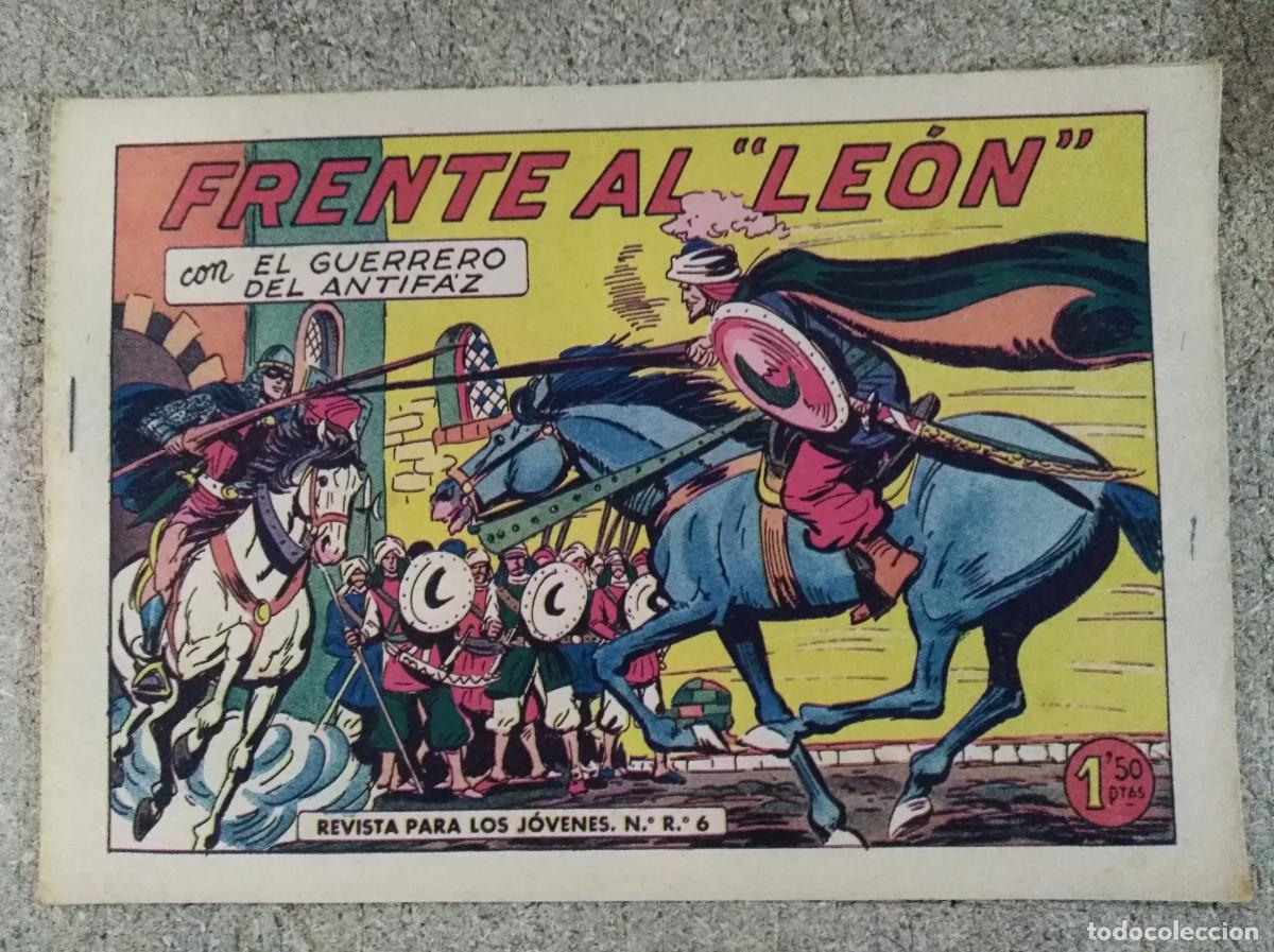 Tebeos: El Guerrero del Antifaz 327.Frente al Leon.Editorial Valenciana