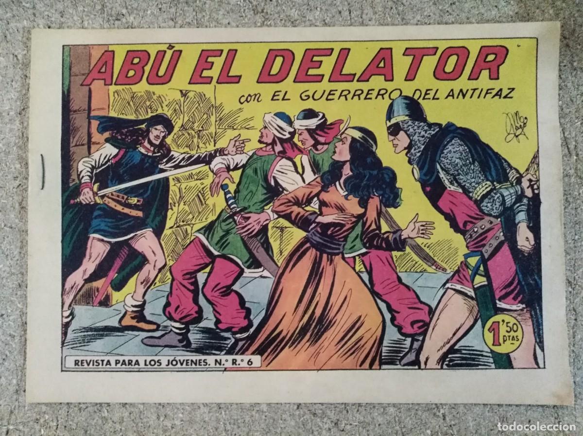 Tebeos: El Guerrero del Antifaz 328.Abu el delator.Editorial Valenciana