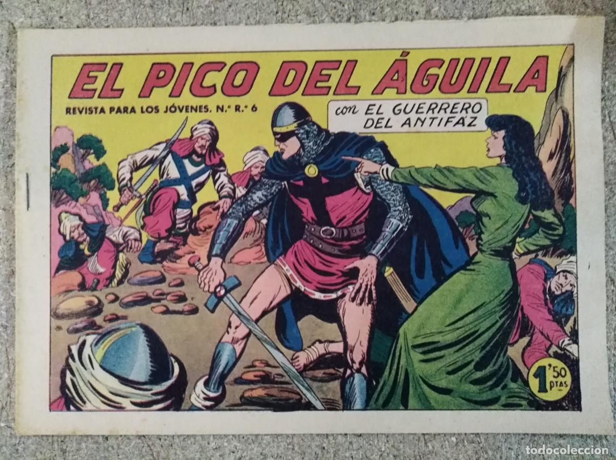 Tebeos: El Guerrero del Antifaz 329.El Pico del Aguila.Editorial Valenciana