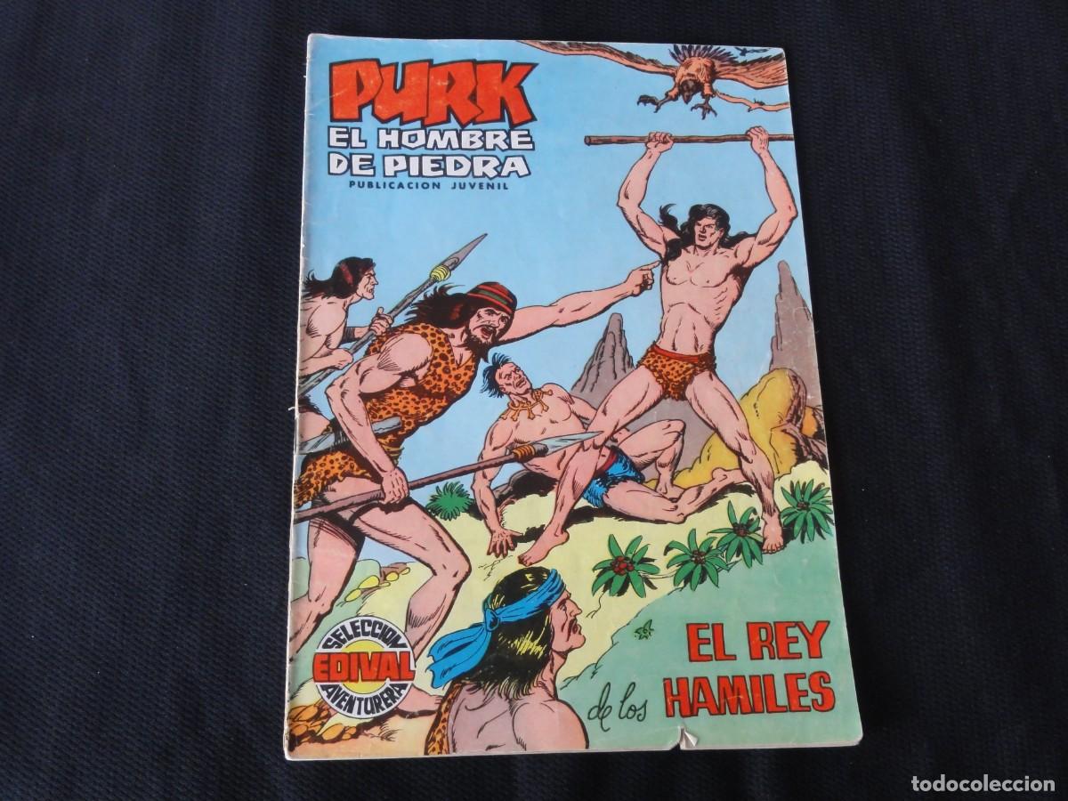 Tebeos: PURK EL HOMBRE DE PIEDRA. N&ordm; 5. EDITORIAL VALENCIANA. 1974-1976. C-46