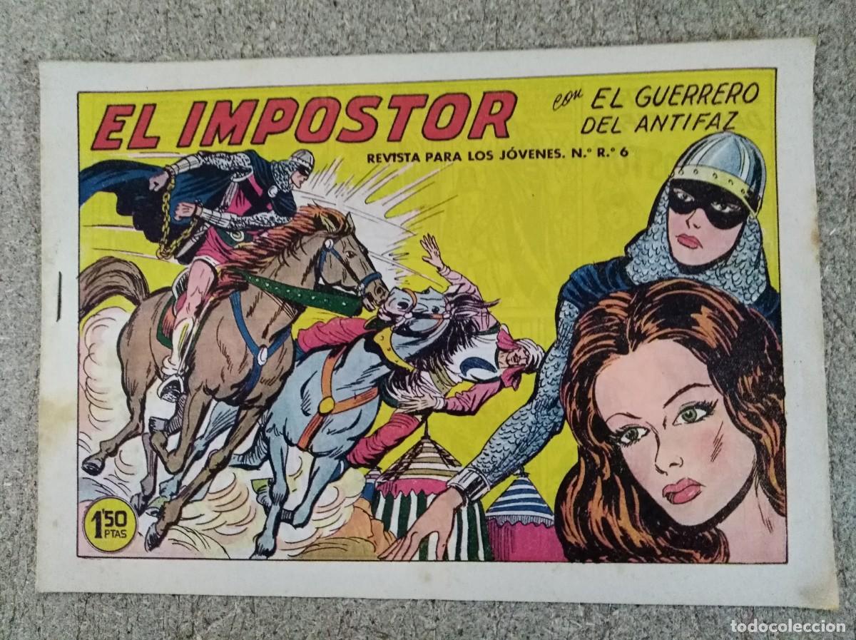 Tebeos: El Guerrero del Antifaz 321.El Impostor.Editorial Valenciana