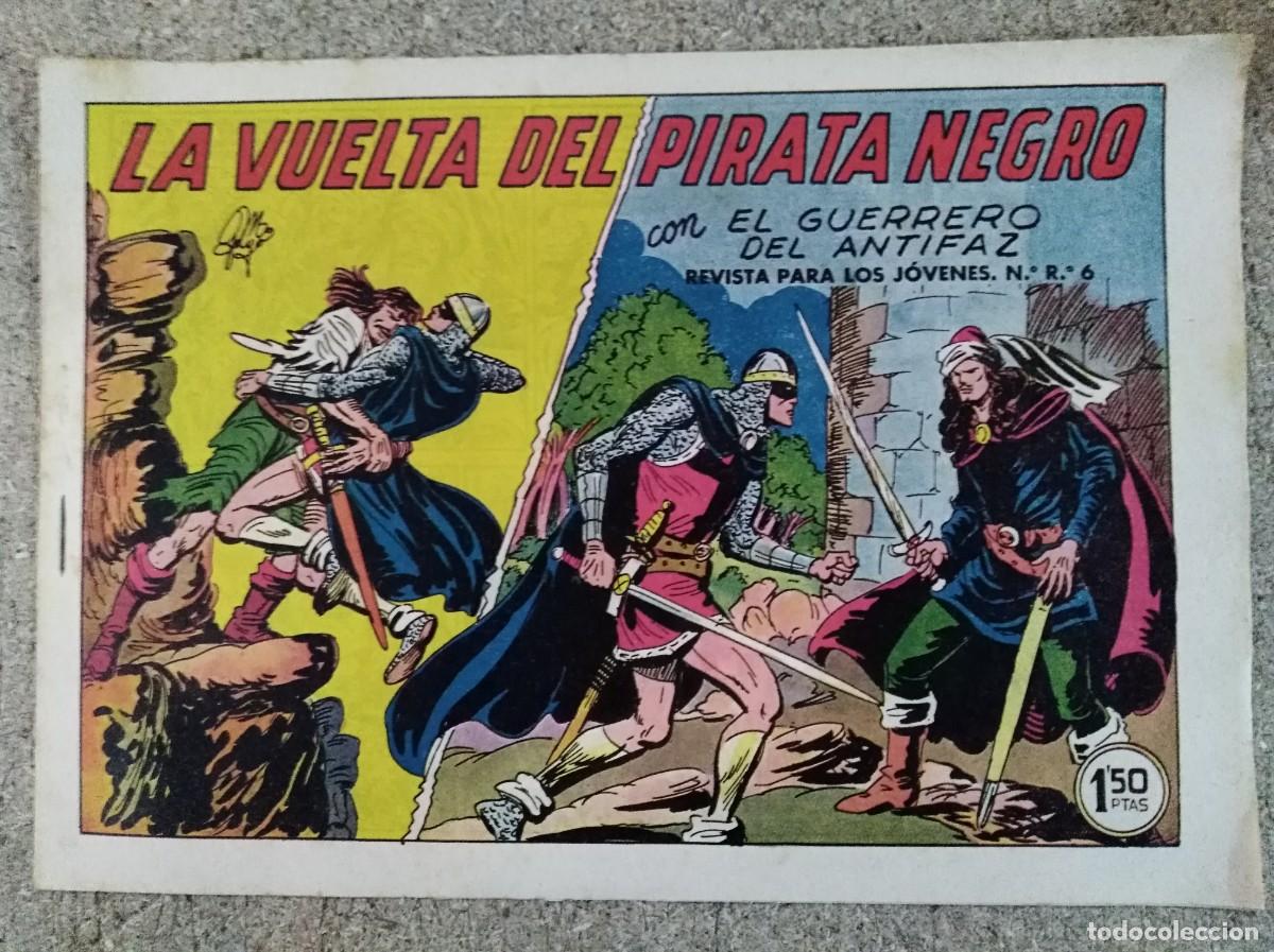 Tebeos: El Guerrero del Antifaz 322.La vuelta del pirata negro.Editorial Valenciana