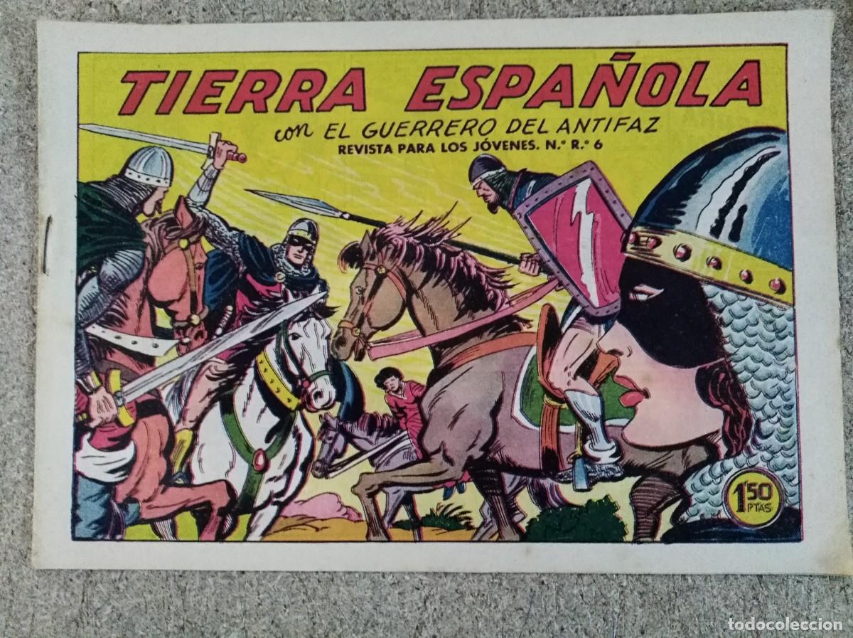 Tebeos: El Guerrero del Antifaz 319.Tierra Espa&ntilde;ola.Editorial Valenciana