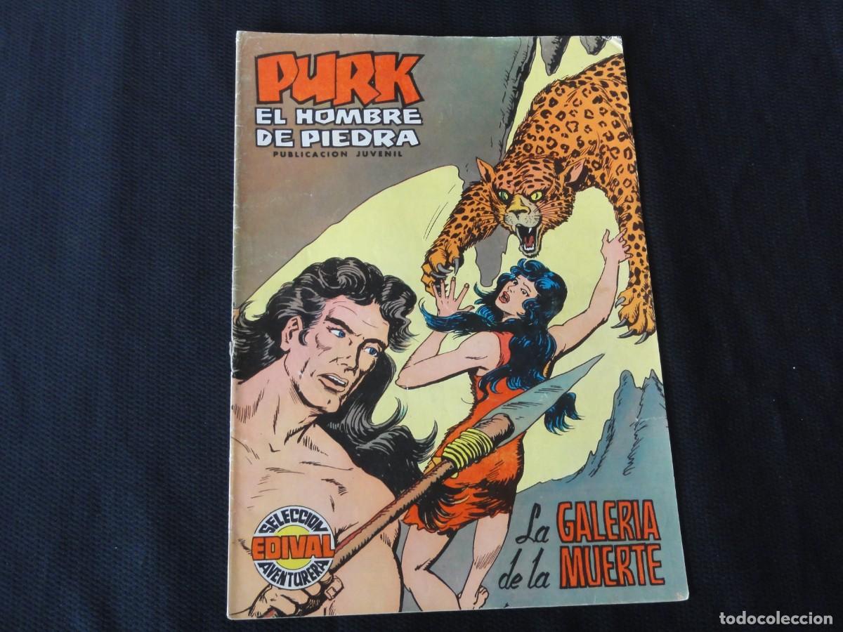 Tebeos: PURK EL HOMBRE DE PIEDRA. N&ordm; 6. EDITORIAL VALENCIANA. 1974-1976. C-46