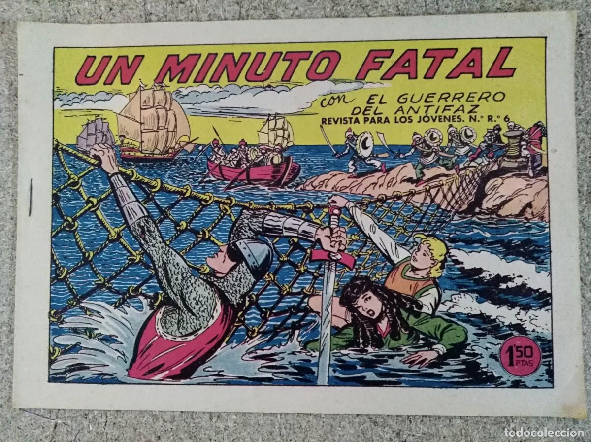 Tebeos: El Guerrero del Antifaz 317.Un minuto fatal.Editorial Valenciana