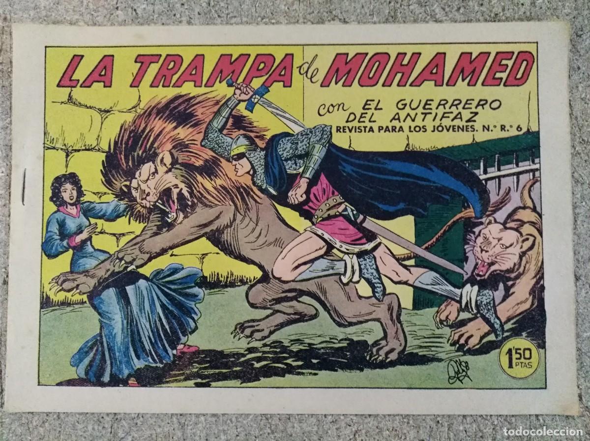 Tebeos: El Guerrero del Antifaz 316.La trampa de Mohamed.Editorial Valenciana