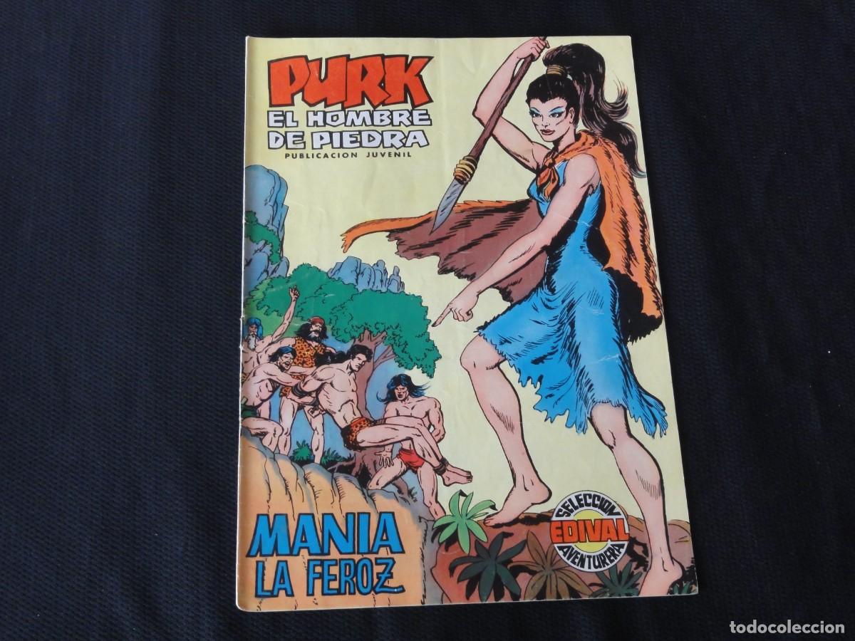 Tebeos: PURK EL HOMBRE DE PIEDRA. N&ordm; 7. EDITORIAL VALENCIANA. 1974-1976. C-46