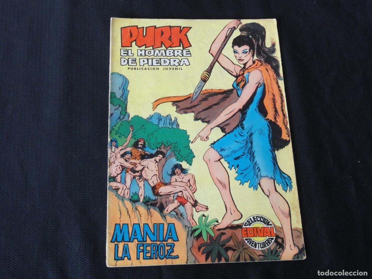 Tebeos: PURK EL HOMBRE DE PIEDRA. N&ordm; 7. EDITORIAL VALENCIANA. 1974-1976. C-46