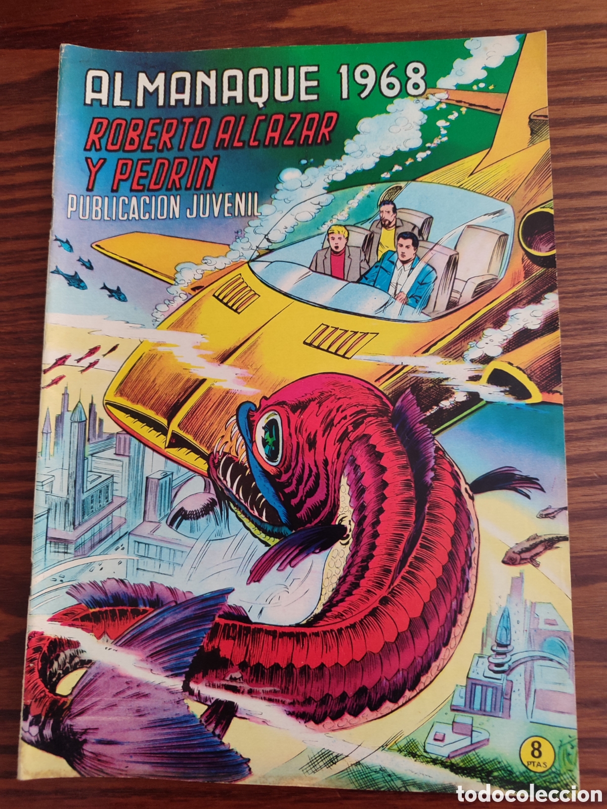 Tebeos: ROBERTO ALCAZAR Y PEDRIN, almanaque 1968