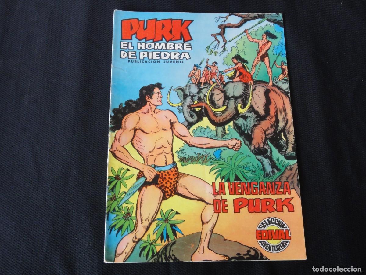 Tebeos: PURK EL HOMBRE DE PIEDRA. N&ordm; 9. EDITORIAL VALENCIANA. 1974-1976. C-46