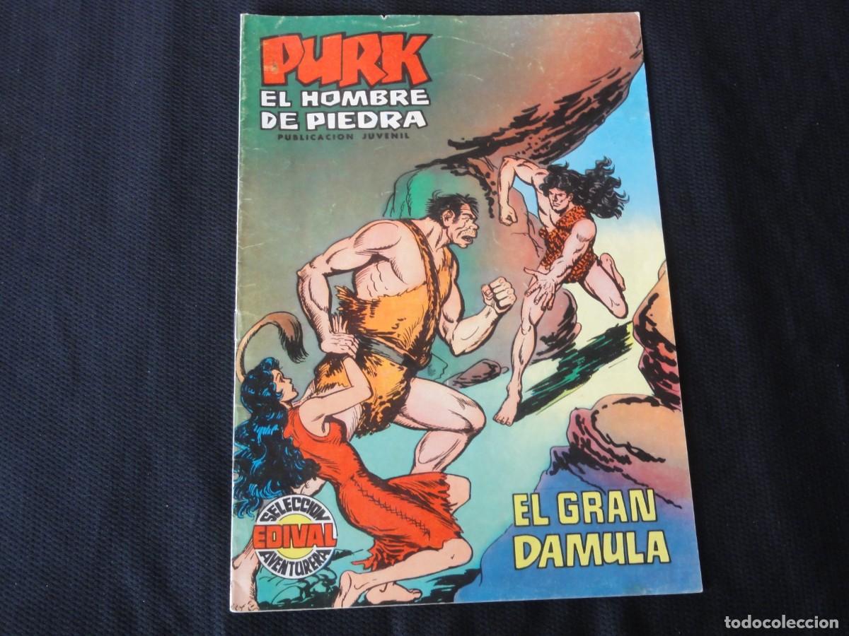 Tebeos: PURK EL HOMBRE DE PIEDRA. N&ordm; 10. EDITORIAL VALENCIANA. 1974-1976. C-46